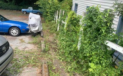 Photo of Tiffany T.'s yard after getting landscaping in Mansfield, GA