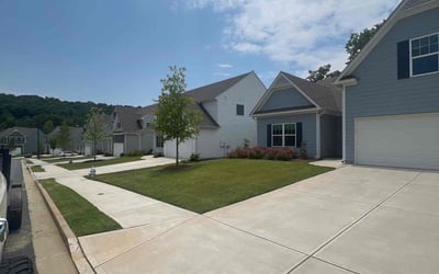 Photo of Ade A.'s yard after getting lawn care in Canton, GA