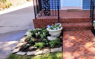 Photo of William B.'s yard after getting landscaping in Goddard, KS