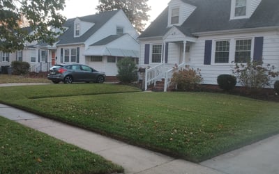 Photo of Jason W.'s yard after getting landscaping in Isle Of Wight, VA