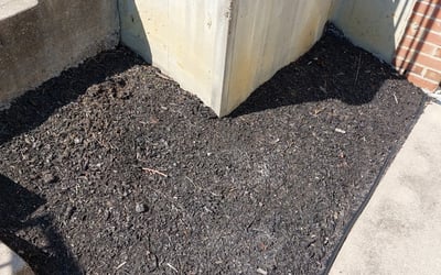 Photo of Lawrence C.'s yard after getting landscaping in De Mossville, KY