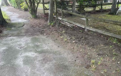 Photo of Bill W.'s yard after getting landscaping in New Point, VA