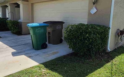 Photo of Delores F.'s yard after getting landscaping in Alva, FL