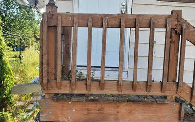 Photo of Andrew D.'s yard after getting landscaping in Hamburg, NY