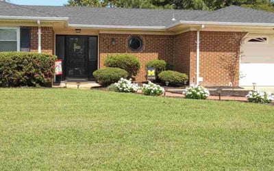 Photo of John P.'s yard after getting landscaping in Moon, VA