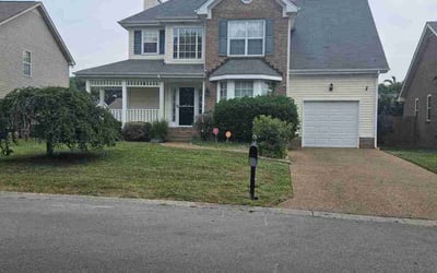 Photo of Andrea D.'s yard after getting landscaping in White Bluff, TN