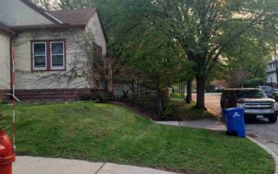 Photo of jessica m.'s yard after getting landscaping in North Branch, MN