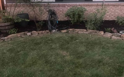 Photo of Shawn S.'s yard after getting landscaping in Miamisburg, OH
