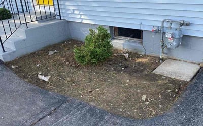 Photo of James S.'s yard after getting landscaping in Oswego, NY