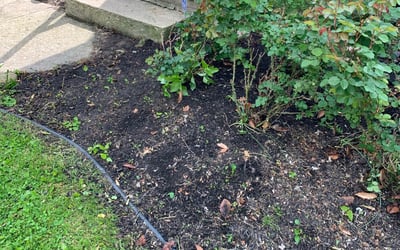 Photo of Jessica S.'s yard after getting landscaping in Sunbury, OH