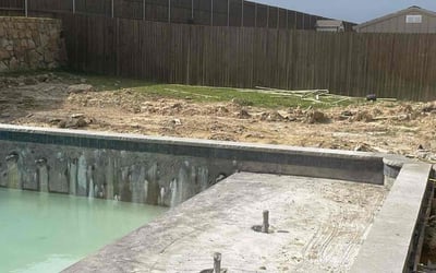 Photo of Katherine A.'s yard after getting landscaping in Ponder, TX