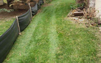 Photo of Mike C.'s yard after getting landscaping in Glenwood, IA