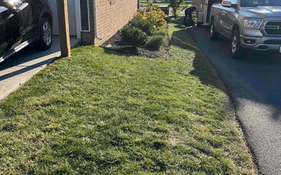 Photo of efua t.'s yard after getting landscaping in Barnesville, MD