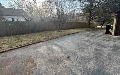 Photo of David G.'s yard after getting landscaping in Quakertown, PA