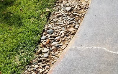 Photo of Matthew W.'s yard after getting landscaping in Nevada, TX