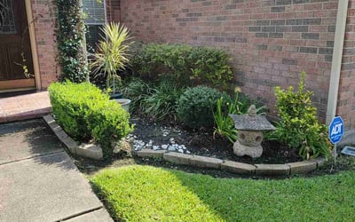 Photo of Sara H.'s yard after getting landscaping in Waller, TX