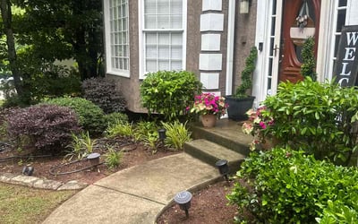 Photo of Kimberly C.'s yard after getting landscaping in Roswell, GA