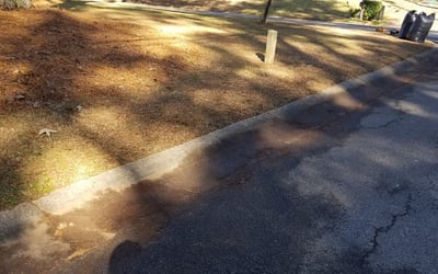 Photo of Dan R.'s yard after getting landscaping in Rutledge, GA