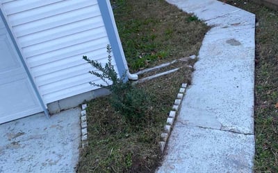 Photo of Aaron F.'s yard after getting landscaping in Corolla, NC