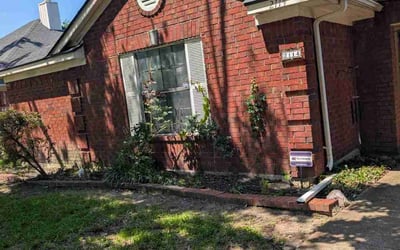 Photo of Rowena M.'s yard after getting landscaping in Rowlett, TX