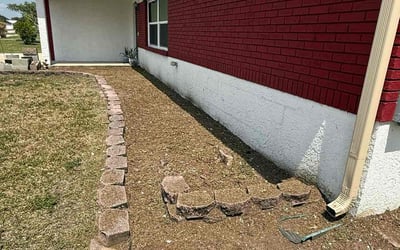 Photo of Christine L.'s yard after getting landscaping in Melbourne, FL