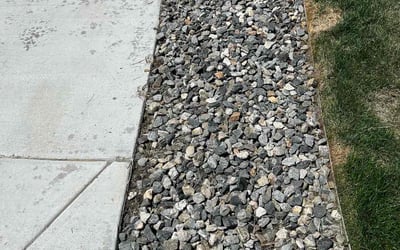 Photo of Patrick B.'s yard after getting landscaping in Alma, CO