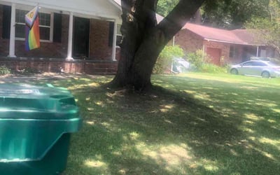 Photo of Chris D.'s yard after getting landscaping in Edisto Island, SC