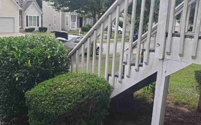 Photo of Ashley M.'s yard after getting landscaping in Buckhead, GA