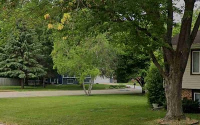 Photo of Laurie A.'s yard after getting landscaping in Hanover, MN