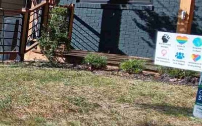 Photo of Rebecca F.'s yard after getting landscaping in Solomons, MD
