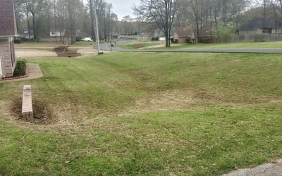 Photo of Kenneth M.'s yard after getting landscaping in Coldwater, MS