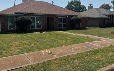 Photo of Lewis H.'s yard after getting lawn care in Aubrey, TX