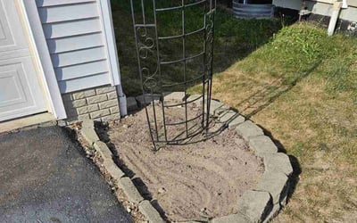 Photo of Aaron S.'s yard after getting landscaping in Commercial Point, OH