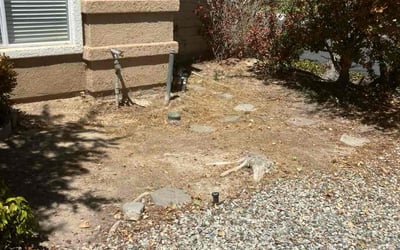 Photo of Antonia H.'s yard after getting landscaping in Palmdale, CA