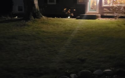 Photo of Andrea W.'s yard after getting landscaping in Hugo, MN