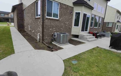 Photo of Michael H.'s yard after getting landscaping in Sterling Heights, MI