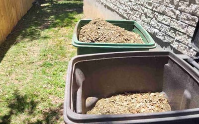 Photo of Steve B.'s yard after getting landscaping in Stockdale, TX