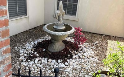 Photo of Beverly C.'s yard after getting landscaping in Zachary, LA