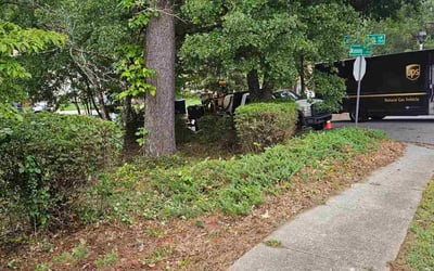 Photo of Michael O.'s yard after getting landscaping in Marietta, GA