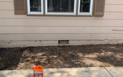 Photo of Cheryl E.'s yard after getting landscaping in Hamilton, MO