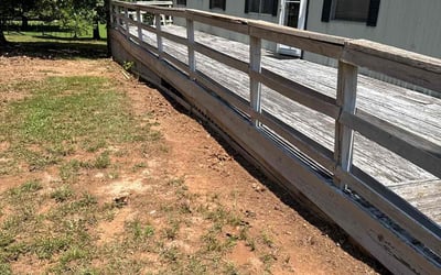 Photo of Keith L.'s yard after getting landscaping in Reidsville, NC