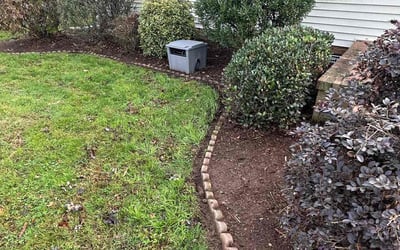 Photo of Kevin L.'s yard after getting landscaping in Windsor, VA
