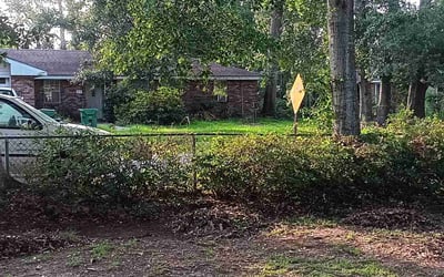 Photo of David G.'s yard after getting landscaping in Slidell, LA