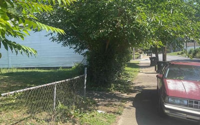 Photo of Melinda S.'s yard after getting landscaping in Floyds Knobs, IN
