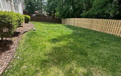 Photo of Joyce B.'s yard after getting landscaping in Vale, NC