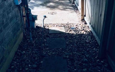 Photo of Peter B.'s yard after getting landscaping in Christine, TX