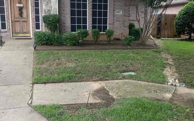 Photo of Tajuan C.'s yard after getting landscaping in Flower Mound, TX