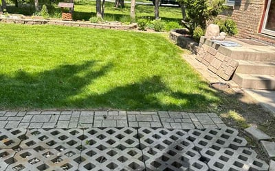 Photo of Debbie H.'s yard after getting landscaping in Grafton, WI