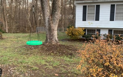 Photo of Laura G.'s yard after getting landscaping in Sparta, VA