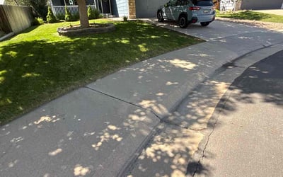 Photo of Catherine W.'s yard after getting landscaping in Parker, CO